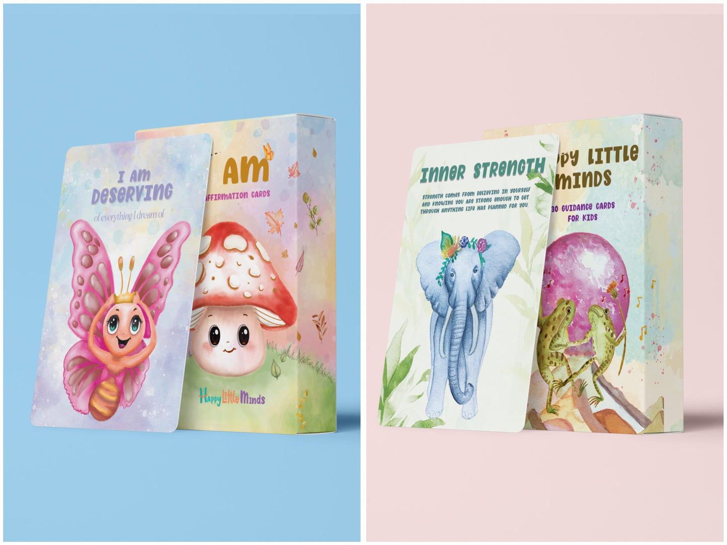 Kids Affirmation & Guidance Card Duo