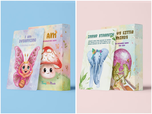 Kids Affirmation & Guidance Card Duo