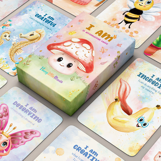 Happy Little Minds affirmation cards for kids
